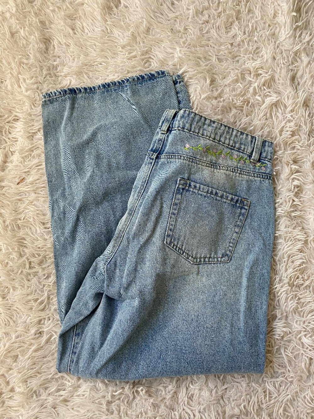 Embroidered Jeans